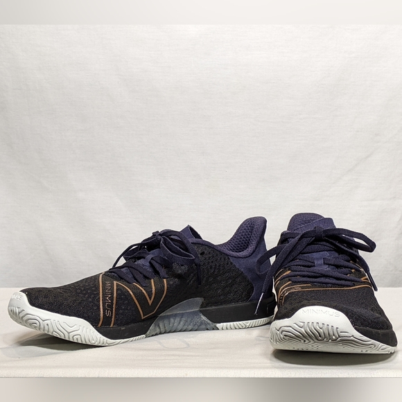 NEW New Balance Women's Minimus TR V1 Cross Trainer, Black/Blue 7 - Picture 2 of 4